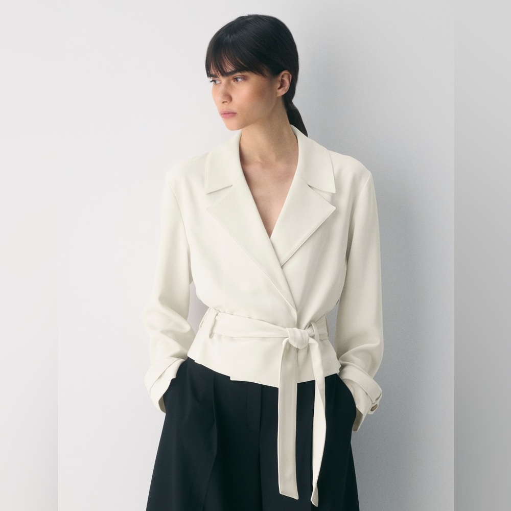 Babaton - Cream Trench - Medium